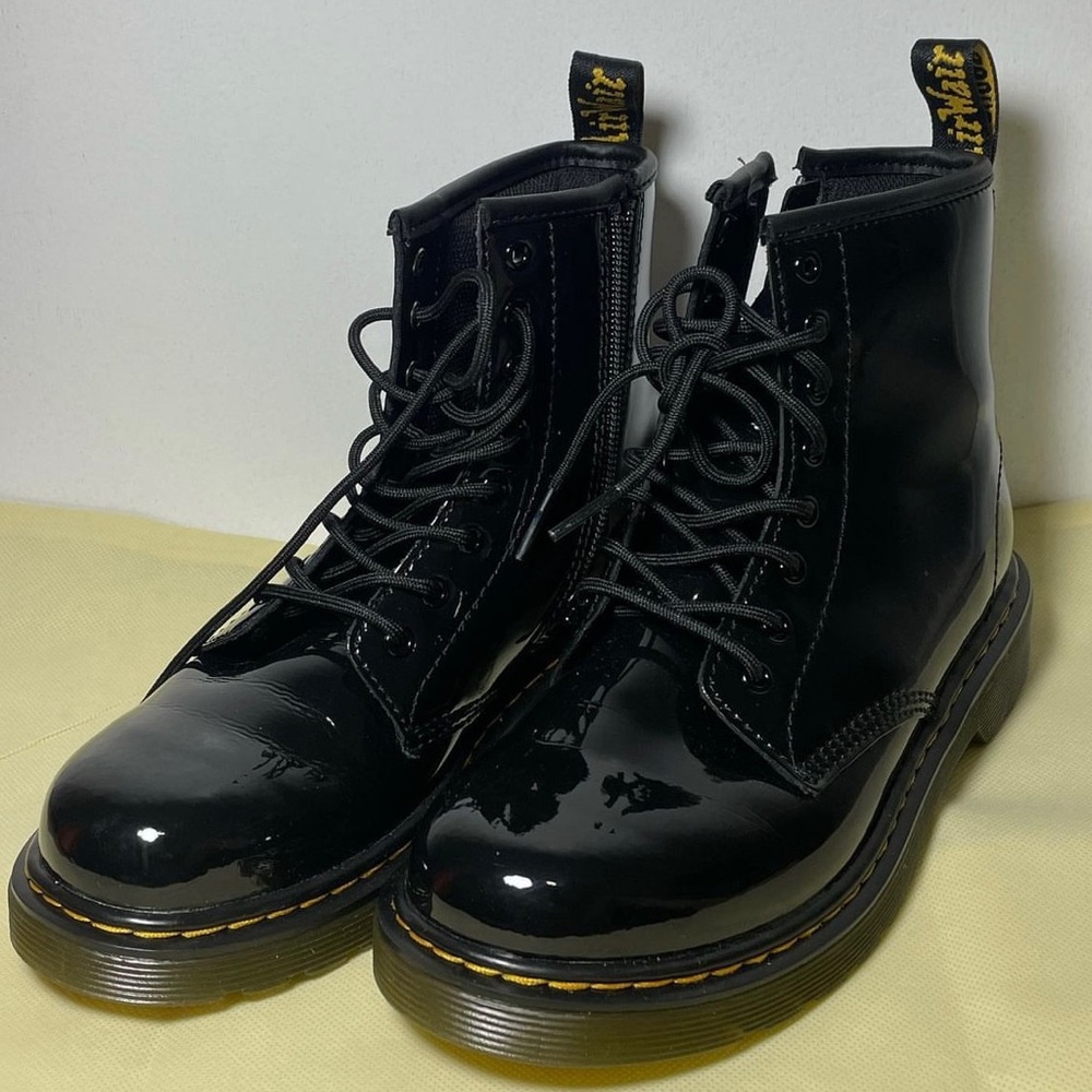Doc Martens 1460 Patent Lace Up Boots